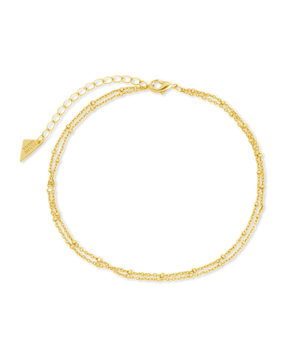 Alison Layered Chain Anklet