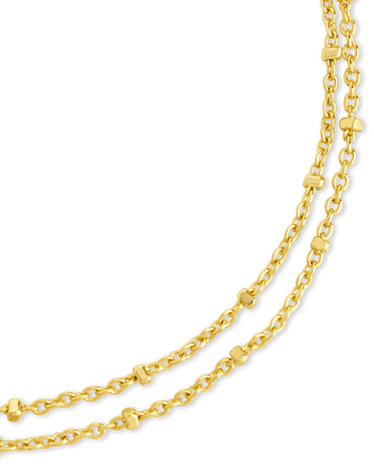 Alison Layered Chain Anklet