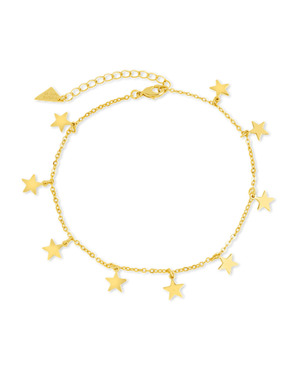Sabina Star Charm Anklet