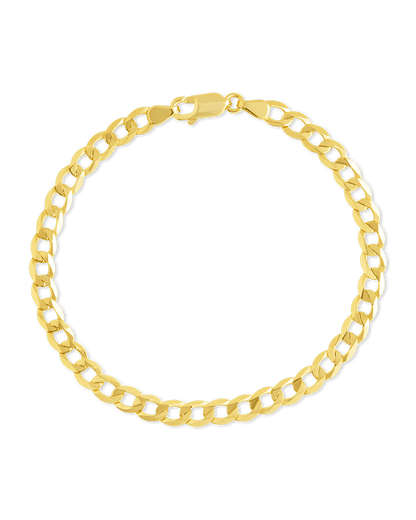 Sterling Silver Malena Cuban Link Chain Bracelet