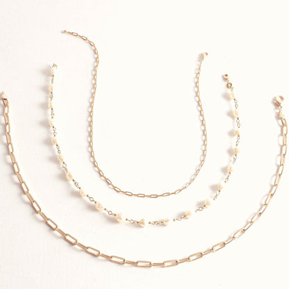 Gold + Pearly