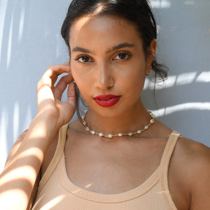Gold + Pearly