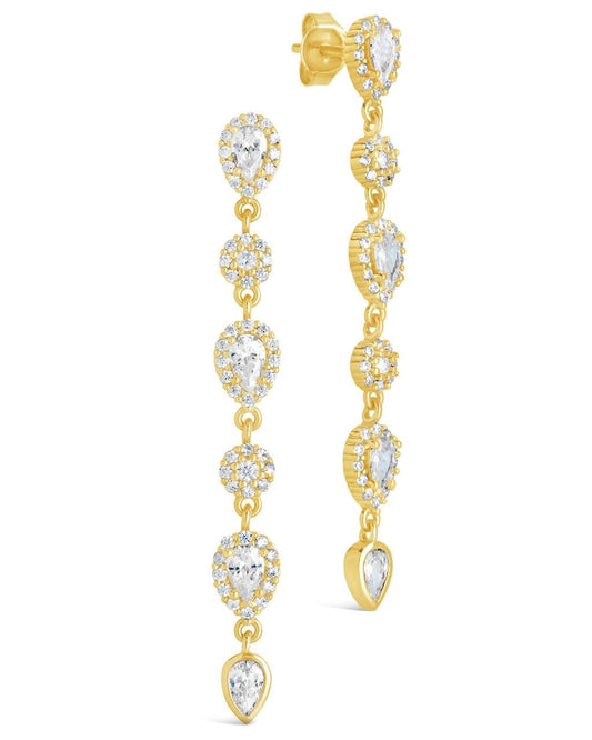 Elowen CZ Dangle Earrings
