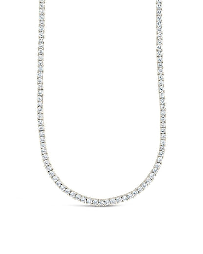 Cecil CZ Tennis Necklace