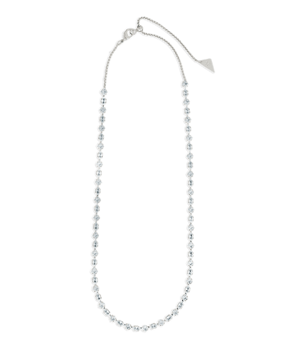 Kite Cut Tennis Necklace