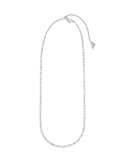 Elongated Hexagon Cut Tennis Necklace