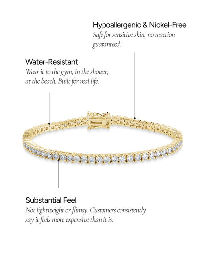 Cecil Tennis Bracelet