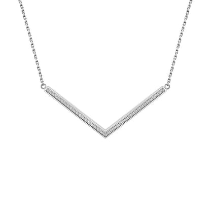 PT208W B.Tiff Pavé Viva Pendant Necklace