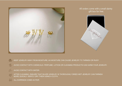 Gold & Glam 18K Gold Chunky Hoop Earrings - Bold Dome Design with 925 Sterling Silver Base