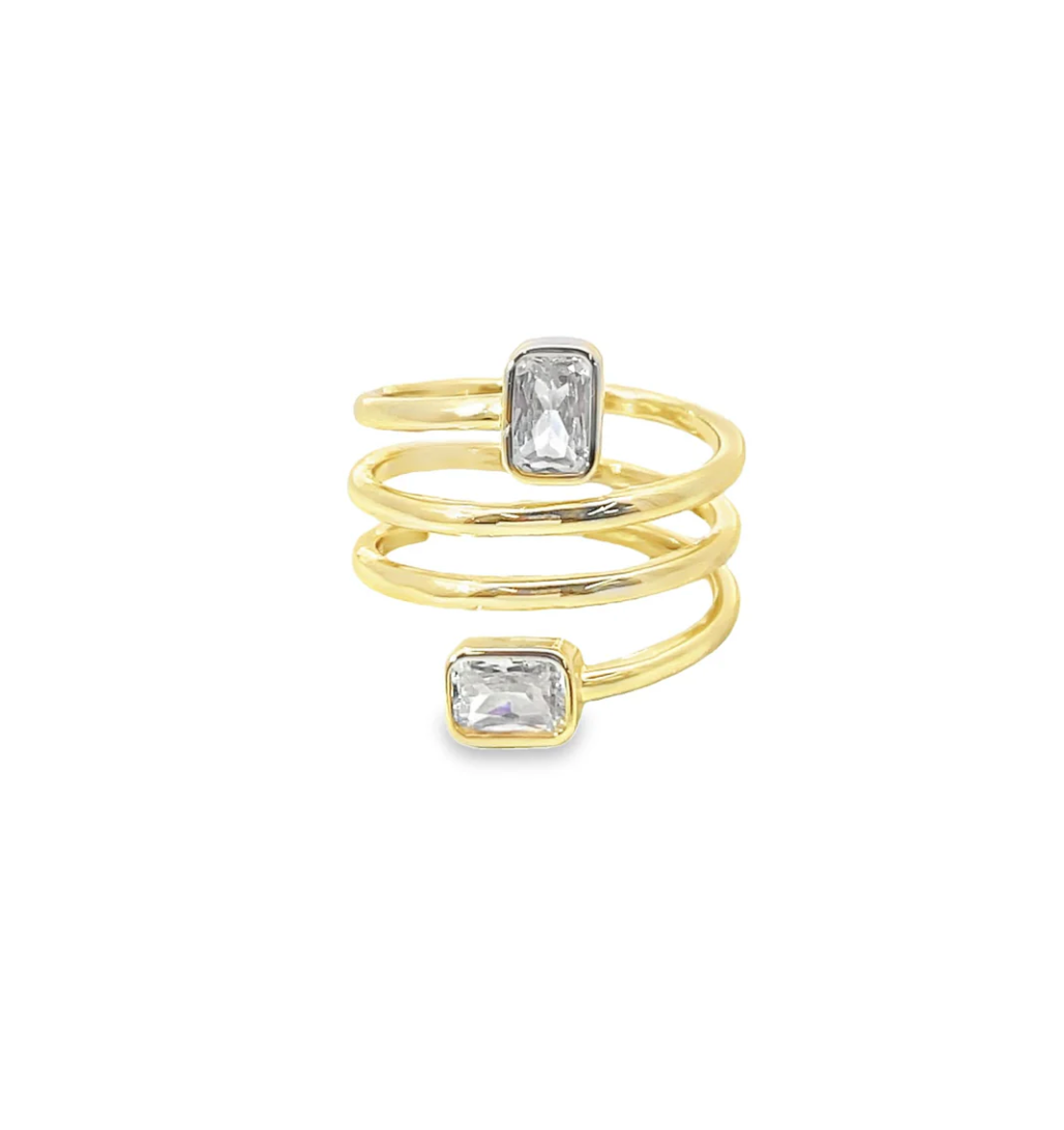 Spiral Ring Stack