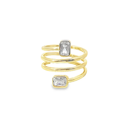 Spiral Ring Stack