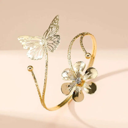 Gold Butterfly Arm Cuff