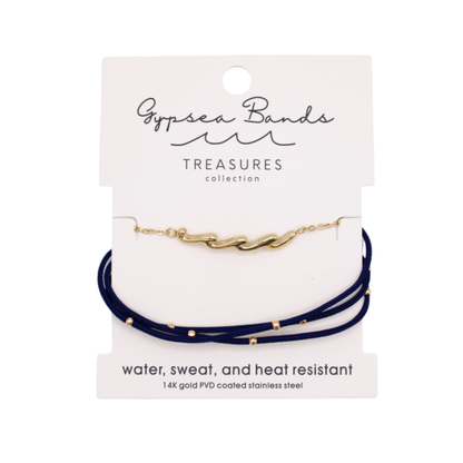 Wave Charm Bracelet Set