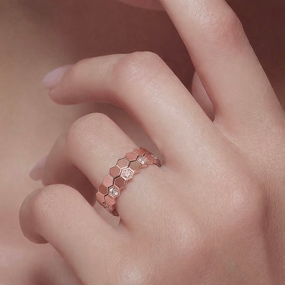 RG109RG B.Tiff Rose Gold Mon Rêve Ring